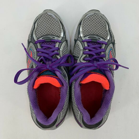 Saucony Running Shoes Women 8 Athletic Workout Training Guide 7 *Missing Insoles - Picture 6 of 11